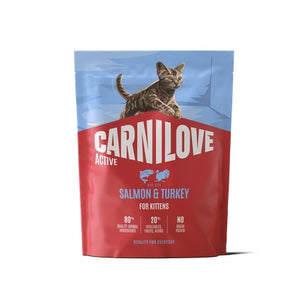 CARNILOVE Active Losos i puretina, za mačiće