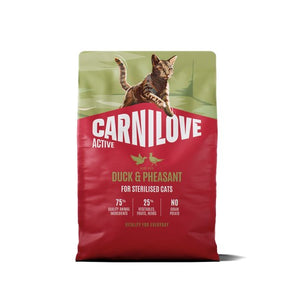 CARNILOVE Active Pačetina i fazan, za sterilizirane mačke