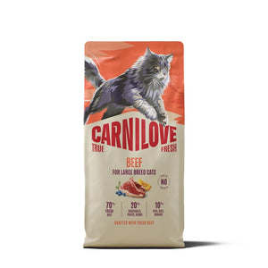 CARNILOVE TrueFresh Govedina, za velike pasmine mačaka