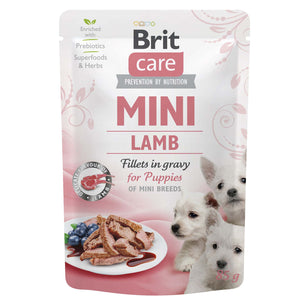 BRIT CARE PUPPY Mini, fileti janjetine u umaku, 85g
