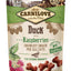 CARNILOVE Crunchy Snack, pačetina s malinama, sa svježim mesom, 50g