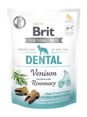 BRIT Functional Snack Dental, srnetina, obogaćena ružmarinom, 150 g