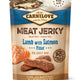 CARNILOVE Meat Jerky, janjetina s lososom, mesni fileti bez žitarica, 100g