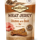 CARNILOVE Jerky Bar, mesne pločice, piletina i prepelica, bez žitarica, 100g