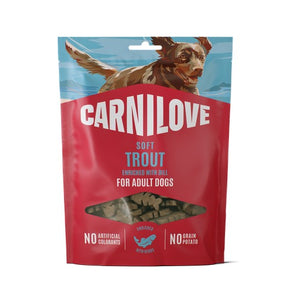 CARNILOVE Mekana poslastica za pse, pastrva s koprom, 200 g