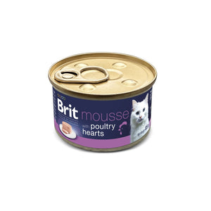 BRIT Premium by Nature Mousse, sa srcima peradi, 85g