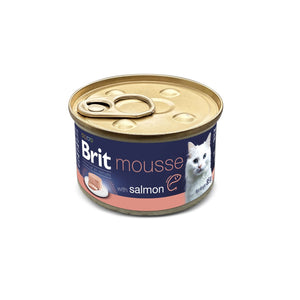 BRIT Premium by Nature Mousse, s lososom, 85g