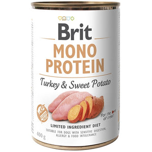 BRIT Mono Protein, puretina i batat, bez žitarica i glutena, 400g