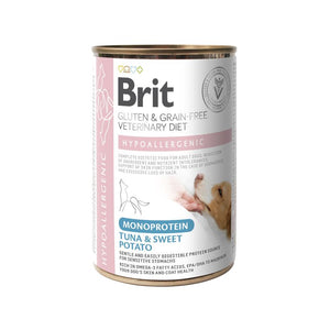 BRIT GF VD Dog Hypoallergenic Monoprotein, tunjevina s batatom, 400g