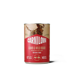 CARNILOVE Mesna pašteta od janjetine i veprovine, 400g