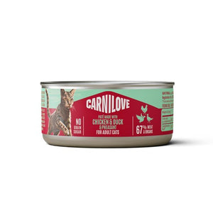 CARNILOVE Pašteta, piletina, pačetina i fazan, 100g
