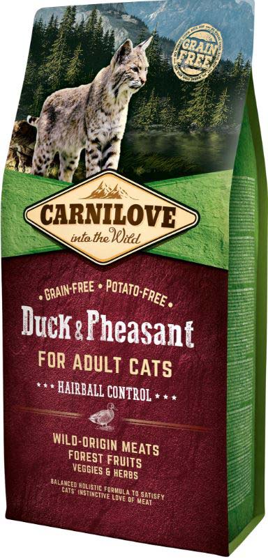 CARNILOVE Hairball, Pačetina i fazan, bez žitarica