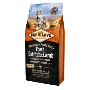 CARNILOVE Fresh Nojevo meso i janjetina, Small Breed, bez žitarica