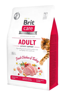 BRIT CARE Cat Adult Activity Support, bez žitarica