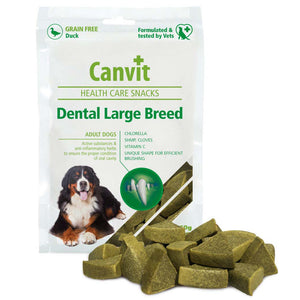 CANVIT Dental L-poslastica za velike pasmine s pačetinom,bez žitarica,250g