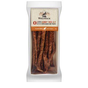 WOLFPACK Meat sticks, 100% meso klokana, 50g