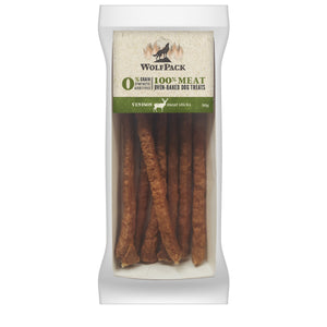 WOLFPACK Meat sticks, 100% srnetina, 50g
