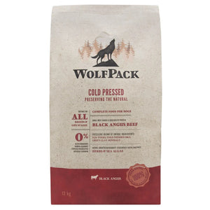 WOLFPACK Black Angus govedina, hladno prešana hrana za pse