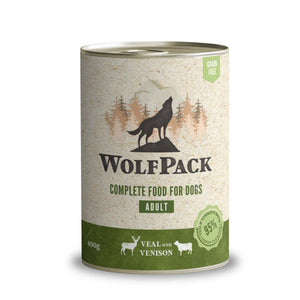 WOLFPACK Teletina i srnetina, bez žitarica