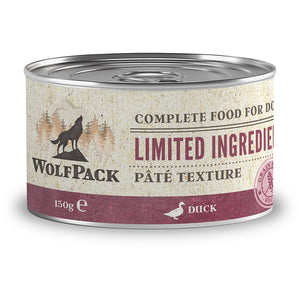 WOLFPACK, Limited Ingredient, pačetina, pašteta, bez žitarica