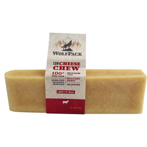 WOLFPACK Žvakalica za pse od sira L (15-18cm/140g-159g)