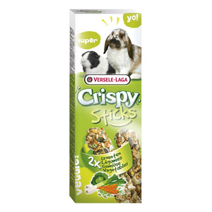 VERSELE-LAGA Crispy Sticks, štapići za kuniće i zamorčiće, povrće 2kom/110g