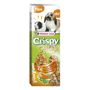 VERSELE-LAGA Crispy Sticks, štapići za kuniće i zamorčiće, mrkva i peršin 2kom/1