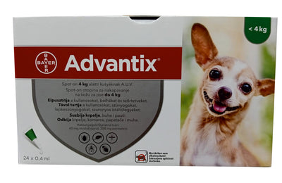 ADVANTIX (Elanco) Ampula SpotOn za pse do 4kg 1x0,4ml