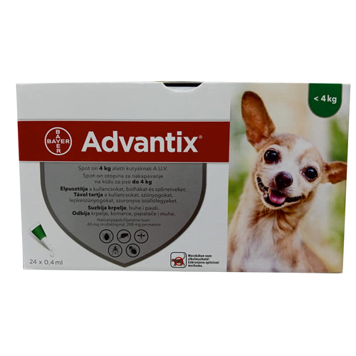 ADVANTIX (Elanco) Ampula SpotOn za pse do 4kg 1x0,4ml
