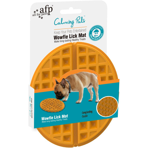 ALL FOR PAWS Calming Pals, Lick Mat Wowfle, 20x20x1,5cm