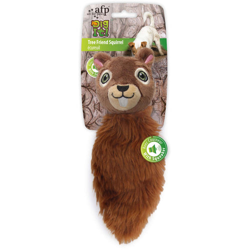 ALL FOR PAWS CLERANCE Dig It! Tree Friend Squirrel, zvucna, 32x27x18cm