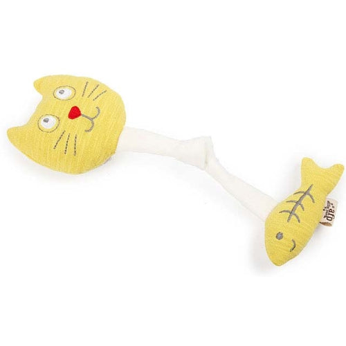 ALL FOR PAWS CLERANCE Kitty Fish za macice s ketnipom, 23x9x3cm