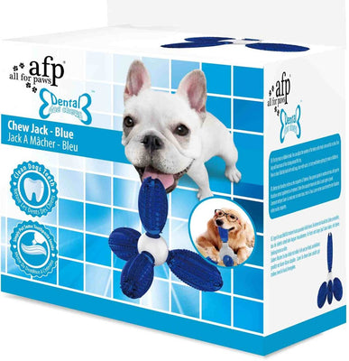 ALL FOR PAWS Dental Dog Chews Jack Blue, 13x12x11cm