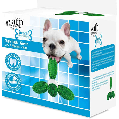 ALL FOR PAWS Dental Dog Chews Jack Green, 15x14x13cm