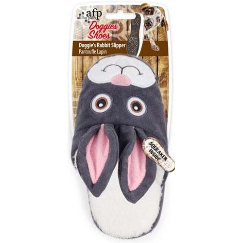 ALL FOR PAWS Doggies' Shoes Rabbit Slipper, zvucna, 21,8x11x13,5cm