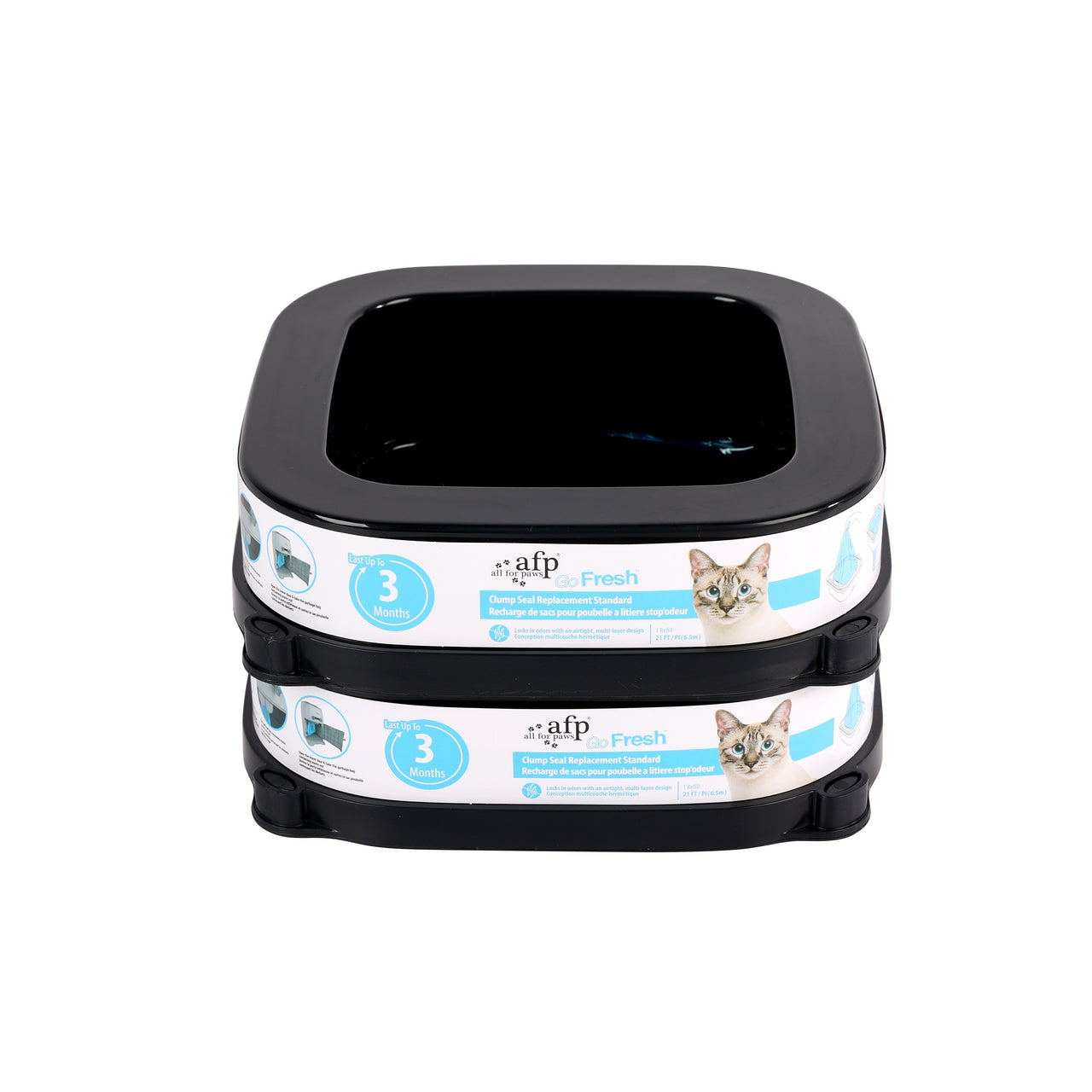 ALL FOR PAWS Go fresh-Clump Seal, zamjenske vrece za ClumpSeal kos - 2pk