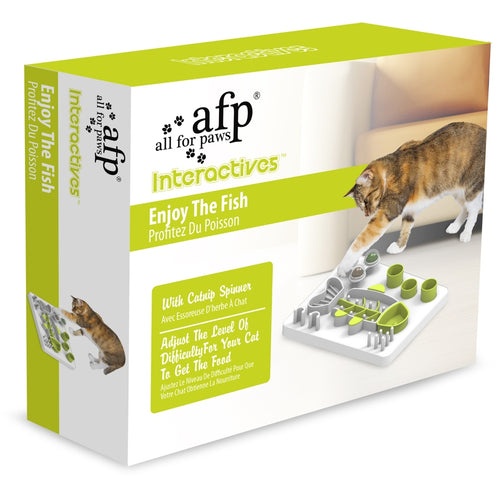 ALL FOR PAWS Interactives Enjoy The Fish Hranilica za sporo hranjenje, 30x23x5cm