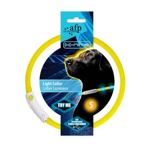 ALL FOR PAWS K-Nite Light Svjetleca ogrlica za psa, USB punjenje