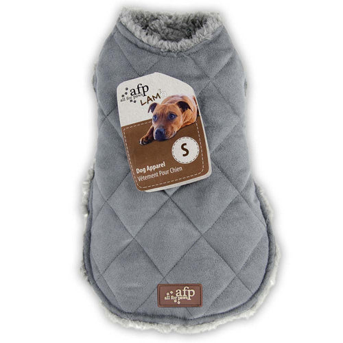 ALL FOR PAWS Kaputic Diamond Stitch, siva