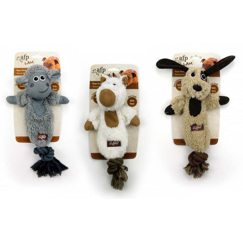 ALL FOR PAWS Lamb Cuddle Rope s konopom, 32x17x5cm, razni likovi