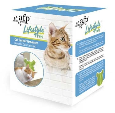 ALL FOR PAWS Lifestyle4Pets Cat Corner Groomer, 11x4,9x1,6cm