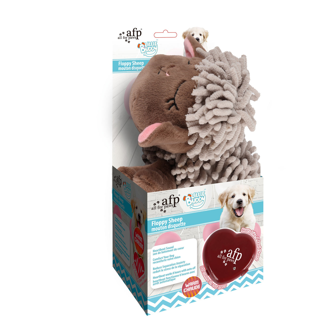 All For Paws Little Buddy Floppy Sheep, za stence, 30x23x10,5cm