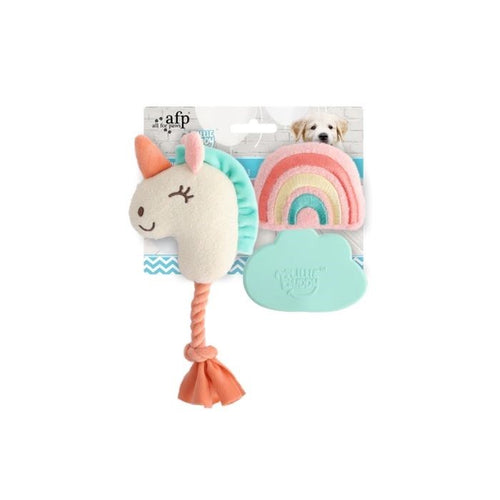 ALL FOR PAWS Little Buddy Igracka za pse Wonderland, plis i lateks, 3kom