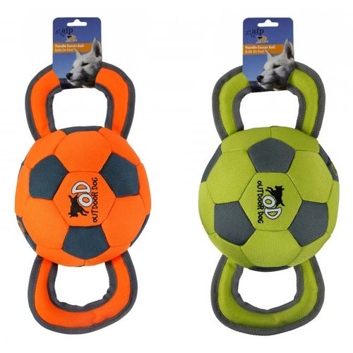 ALL FOR PAWS Outdoor Dog Ballistic Handle Ball, 35cm, razne boje