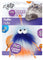 ALL FOR PAWS OUTLET Furry Ball Fluffer s catnipom, 15x8x3,5cm, plavi