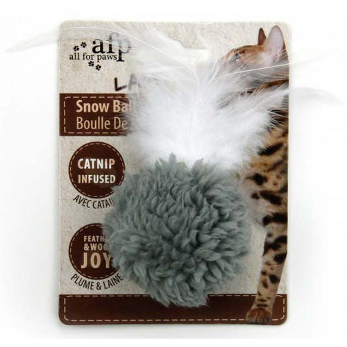 ALL FOR PAWS OUTLET Lamb Snow Ball. s catnipom, 5cm, razne boje