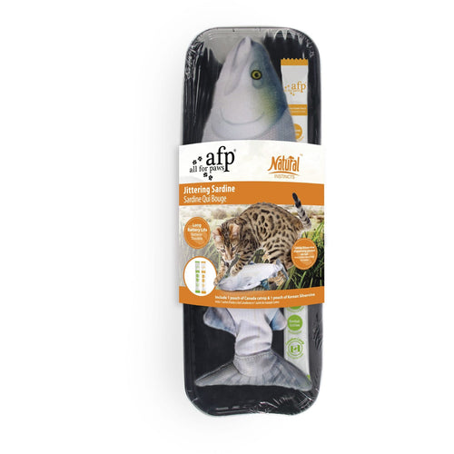 ALL FOR PAWS OUTLET Natural Instinct Sardina, vibrirajuca, 28x12x5,5cm
