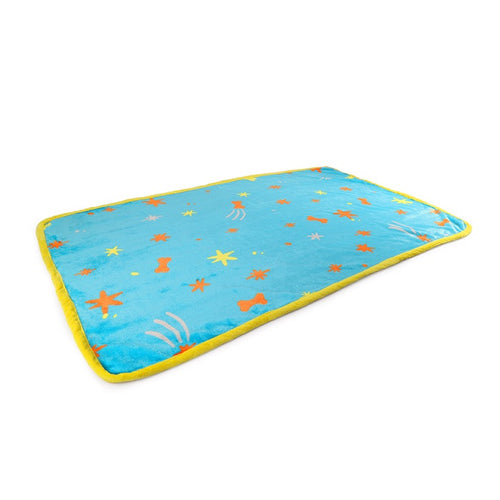 ALL FOR PAWS Pups Deka za ljubimce, plisana, svijetlo plava, 122x76x0,4cm