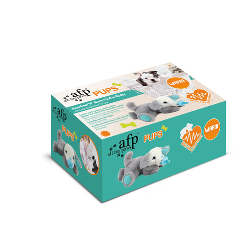 ALL FOR PAWS Pups Igracka za stence HeartbeatN Warm Pacifier Buddy, 36x22x12cm