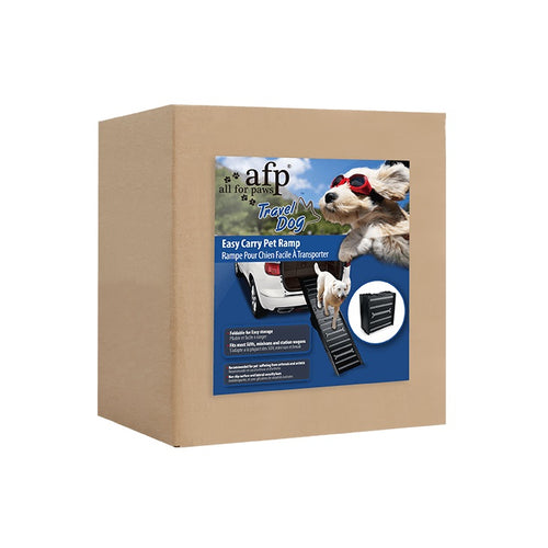 ALL FOR PAWS Travel Dog Rampa za pse, s 4 gazista, sklopiva, 157x42x15cm